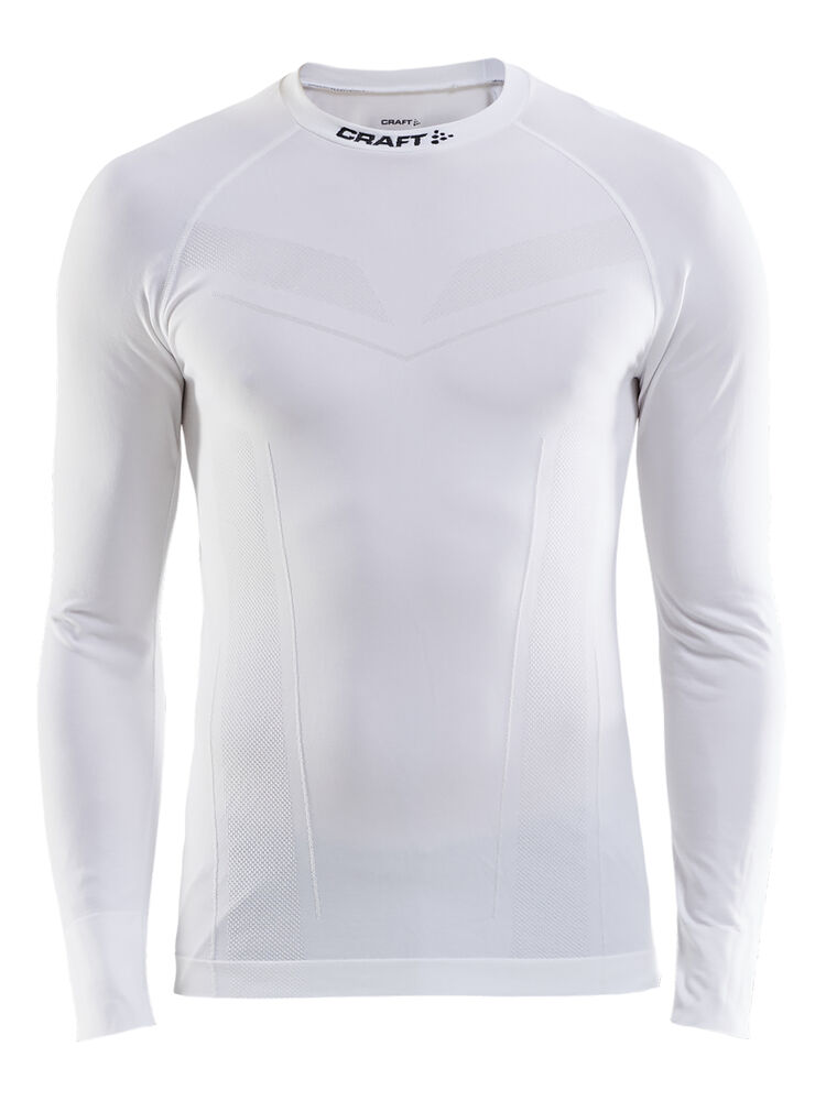 Craft Pro Control Seamless Jersey alussärk pikkade käistega valge