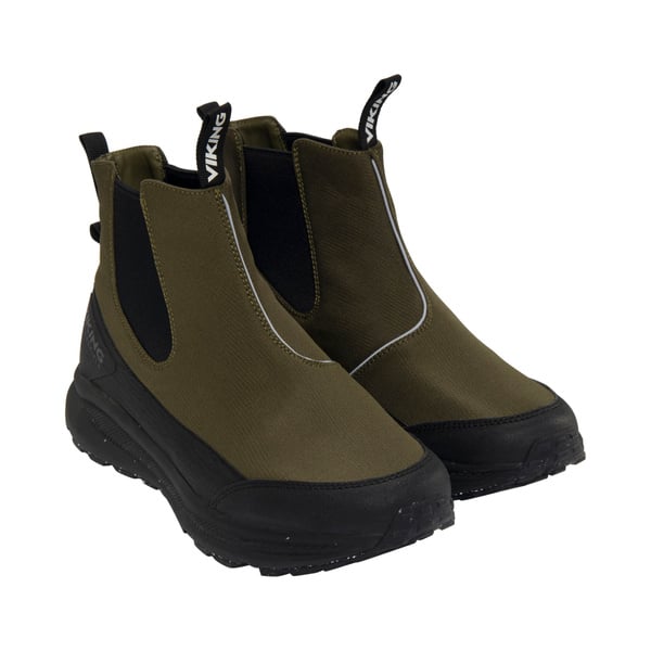 Viking City CHELSEA Mid Fleece WP veekindlad jalatsid roheline