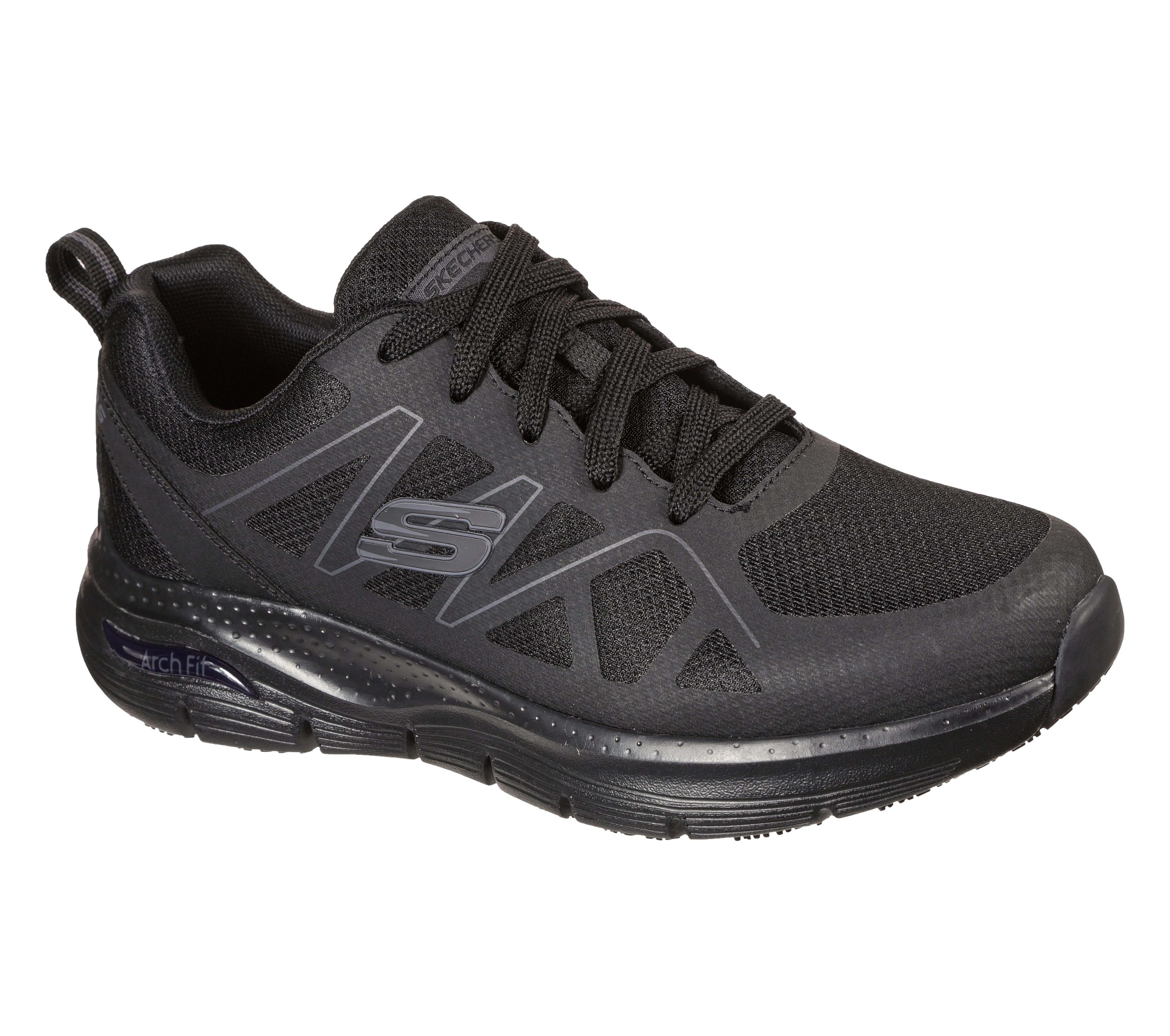 Skechers ARCH FIT SR-AXTELL tööjalatsid OB A FO SRC ESD must